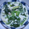 ゆみにゃむ's cooksnap of when they made ♡あったかホウレン草すーぷ♡.