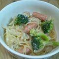 ｊ−ｊ−ｆ's cooksnap of when they made フライパンでブロッコリーのクリームパスタ.