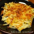 yuihiko's cooksnap of when they made じゃがいもと葱のチヂミ.