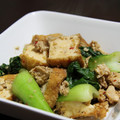 creo's cooksnap of when they made 青梗菜と厚揚げのピリ辛炒め.