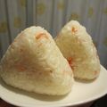 紅葉ｙ's cooksnap of when they made 息子考案♥カニカマ♪チーマヨおにぎり☆.