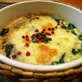 Ｔ，ＳＡＥＫＯ's cooksnap of when they made 豆腐とほうれん草のマヨグラタン.