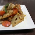 もちもちの木．'s cooksnap of when they made れんこんと鶏もも　甘酢炒め.