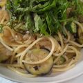 ピアノママ's cooksnap of when they made 茄子とオクラのパスタ～アンチョビソース.