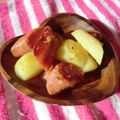 るらちゃん's cooksnap of when they made おつまみにも♪ポテトのガーリック炒め.