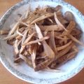 MI‐RIN's cooksnap of when they made ★ごぼうのクミンきんぴら★.