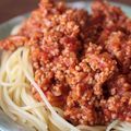 ウシ美's cooksnap of when they made 母直伝！万能ミートソース.