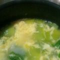 ☆tomosing☆'s cooksnap of when they made チンゲン菜と新たまねぎの簡単卵スープ.
