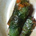 しぃまぁひ's cooksnap of when they made しそ巻きなすベーコン.