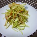 O×P★'s cooksnap of when they made ささみとキャベツのヘルシー酢のもの.