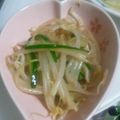 オレンジ紅茶's cooksnap of when they made モヤシとキュウリのナムル.