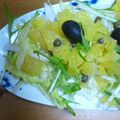 taruママ's cooksnap of when they made 水菜と夏みかんのサラダ.