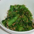 ＊まめゴマ＊'s cooksnap of when they made ごまたっぷり♪　菜の花の辛子酢醤油和え.