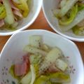 SILK0205's cooksnap of when they made 白菜とベーコンのコンソメ炒め♪.