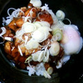 季節外れ's cooksnap of when they made 揚げなすのとろとろあんかけ温たま丼.