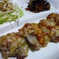 こころのちず's cooksnap of when they made ✿豚肉のケチャ焼き♡とろ～りチーズのせ✿.