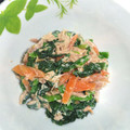 .luna's cooksnap of when they made ほうれん草とツナのごまマヨサラダ♪.