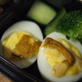 saki1010's cooksnap of when they made ●お弁当に♡ゆで卵のマヨマス焼き●.