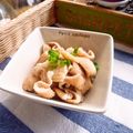 ｘｘyuzumikanｘｘ's cooksnap of when they made 茹でるだけ★鶏皮のポン酢和え.