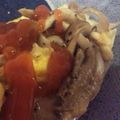MofeMofee's cooksnap of when they made ■きのこのオムレツ■.