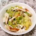 ★しょーこ★'s cooksnap of when they made ちくわとキャベツと豆腐の優しい煮浸し.