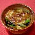 demio's cooksnap of when they made 小松菜と厚揚げの味噌マヨ焼き.
