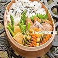 ＴＷＯＨＥＡＲＴＳ's cooksnap of when they made アスパラガスのごまマヨ和え.