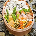 ＴＷＯＨＥＡＲＴＳ's cooksnap of when they made アスパラガスのごまマヨ和え.