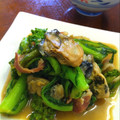 はーな♡'s cooksnap of when they made 牡蠣と菜の花のソテー.