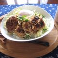 なっち船長's cooksnap of when they made 照りっ照り☆つくね丼.