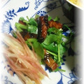 ＴＯＭＯＷＡＴ's cooksnap of when they made うなぎとクレソンのサラダ　胡瓜と茗荷添え.