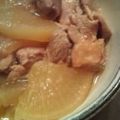 もりぞーｍａｍａ's cooksnap of when they made 大根と鶏肉の味噌煮込み.