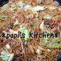papikun's cooksnap of when they made ✿野菜がしっかり摂れる ソース焼きそば✿.