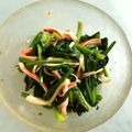 torosuke★'s cooksnap of when they made ほうれん草ナムル☆カニカマ入り.