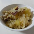 ekatocnas1's cooksnap of when they made 今が旬！さつまいもご飯♪.