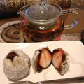 チビごりママ's cooksnap of when they made 春を呼ぶ☆簡単！いちご大福♪.