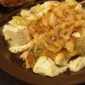 tacuba's cooksnap of when they made 白ねぎと木綿豆腐だけで出来る炒めもん.