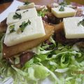 チューちゃん's cooksnap of when they made ほろ旨♪チーズと豚生姜焼きのミルフィーユ.