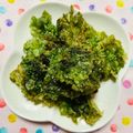 チェックのミニくま's cooksnap of when they made 菜の花のサクサク天ぷら.