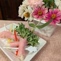 ダッフィーニーうに's cooksnap of when they made かいわれをハムで巻いただけ～♪.