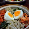 ゆきとあさ's cooksnap of when they made １人用土鍋deビビンバ.