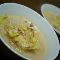 ju_10's cooksnap of when they made 鮭フレークと白菜のとろとろ酒粕生姜煮.