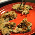 rakuen's cooksnap of when they made 全粒粉＆じゃがいもでもちもちニラチヂミ.