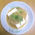 YORURIBBON's cooksnap of when they made おろしダシで旨♡温豆腐.