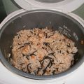 mske's cooksnap of when they made カンタンひじきの炊き込みご飯.