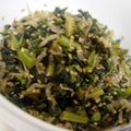 とーみママ's cooksnap of when they made 大根の葉とじゃこの炒め煮.