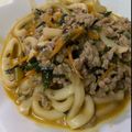 もちっこ橙色's cooksnap of when they made 汁なし坦々うどん！！.