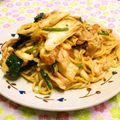 シャンプーハット's cooksnap of when they made ✧キムチ＆焼肉のタレ焼きそば✧.