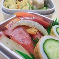 yappyパクパク's cooksnap of when they made お弁当に♪バジルと塩だけ＊ウィンナー炒め.
