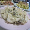 上野食堂's cooksnap of when they made ノンオイル♪きのこと鶏胸肉のとろ～り煮.